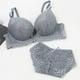 thumbnail image 4 of HongQid Womens Wired Bras Matching Bra And Panty Set Comfortable Push Up Bra Underwire Bra Full Support Lift Bralette Everyday Seamless Bras, 4 of 8
