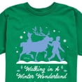 thumbnail image 3 of Disney Frozen 2 - Walk In A Winter Wonderland Christmas - Toddler & Youth Short Sleeve Graphic T-Shirt, 3 of 5