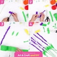 thumbnail image 5 of Crepe Paper Streamers, Wedding Birthday Baby Shower Graduation Colorful Party Decoration Backdrop, Rainbow DIY Supplies, Colored Living Room Bedroom Decor, Art Crafts, 5 of 6