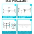 thumbnail image 2 of Luxrite 1x1 FT LED Panel Flush Mount Lights, 18W Edge-Lit, 5 Color Selectable, 1500 Lumens, Damp Rated, UL Listed, 2 of 7