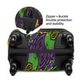 thumbnail image 4 of Naloa Mardi Gras7 Elastic Suitcase Protector, Travel Suitcase Protector Cover Fits 18-32in Suitcase - Small, 4 of 9