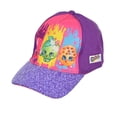 thumbnail image 2 of Shopkins "Glitter Brim" Baseball Cap (Youth One Size) - purple/multi, one size, 2 of 2