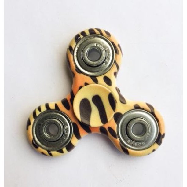 Tri Hand Spinner Fidget Spinners Tiger Cat Print Animal Limited Design