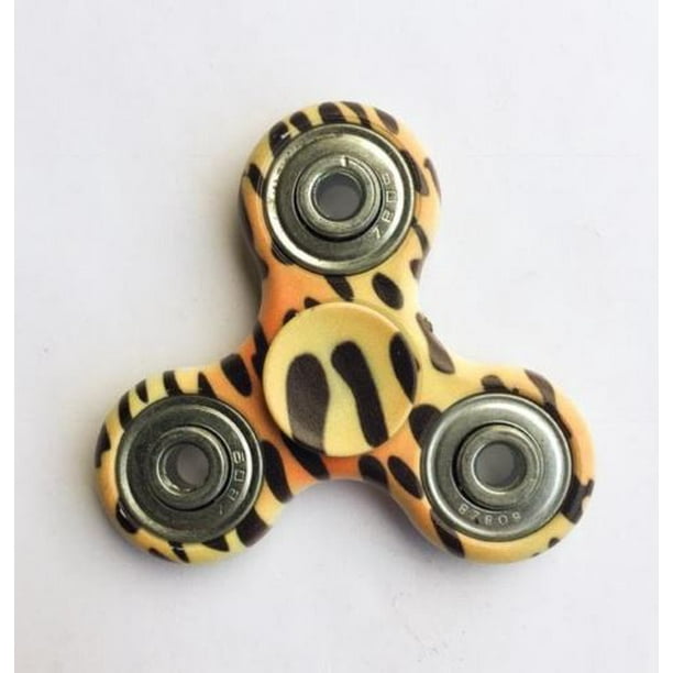 Tri Hand Spinner Fidget Spinners Tiger Cat Print Animal Limited Design Toy  Stress Reducer Ball Bearing - May help with ADD, ADHD, Anxiety, and Autism  Adult Children 