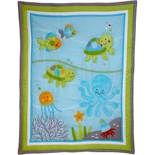 Bedding Sets Baby Little By Nojo Ocean Dreams 3 Piece Crib Set - Ocean Dreams Baby Bedding Bedding Sets Baby Little By Nojo Ocean Dreams 3 Piece Crib Set - Ocean Dreams Baby Bedding