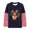 T10-Red, variant on Ulitacool Girl Tops Christmas Long Sleeve O Neck Cartoon Prints Tee 4-5 Years Red