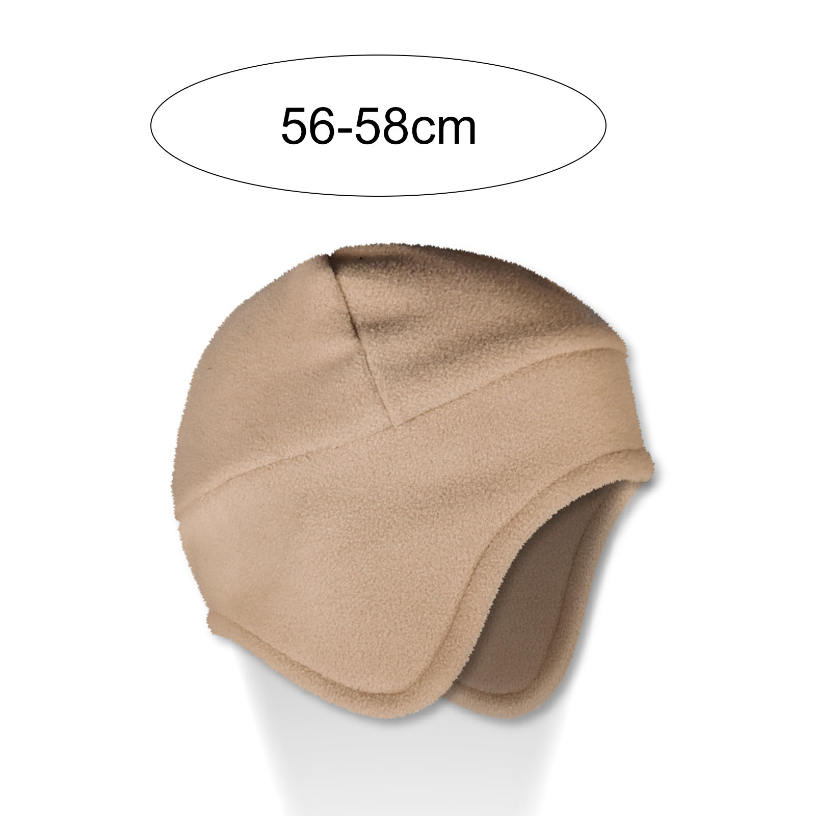 Funie Men Hat Solid Color Ear 