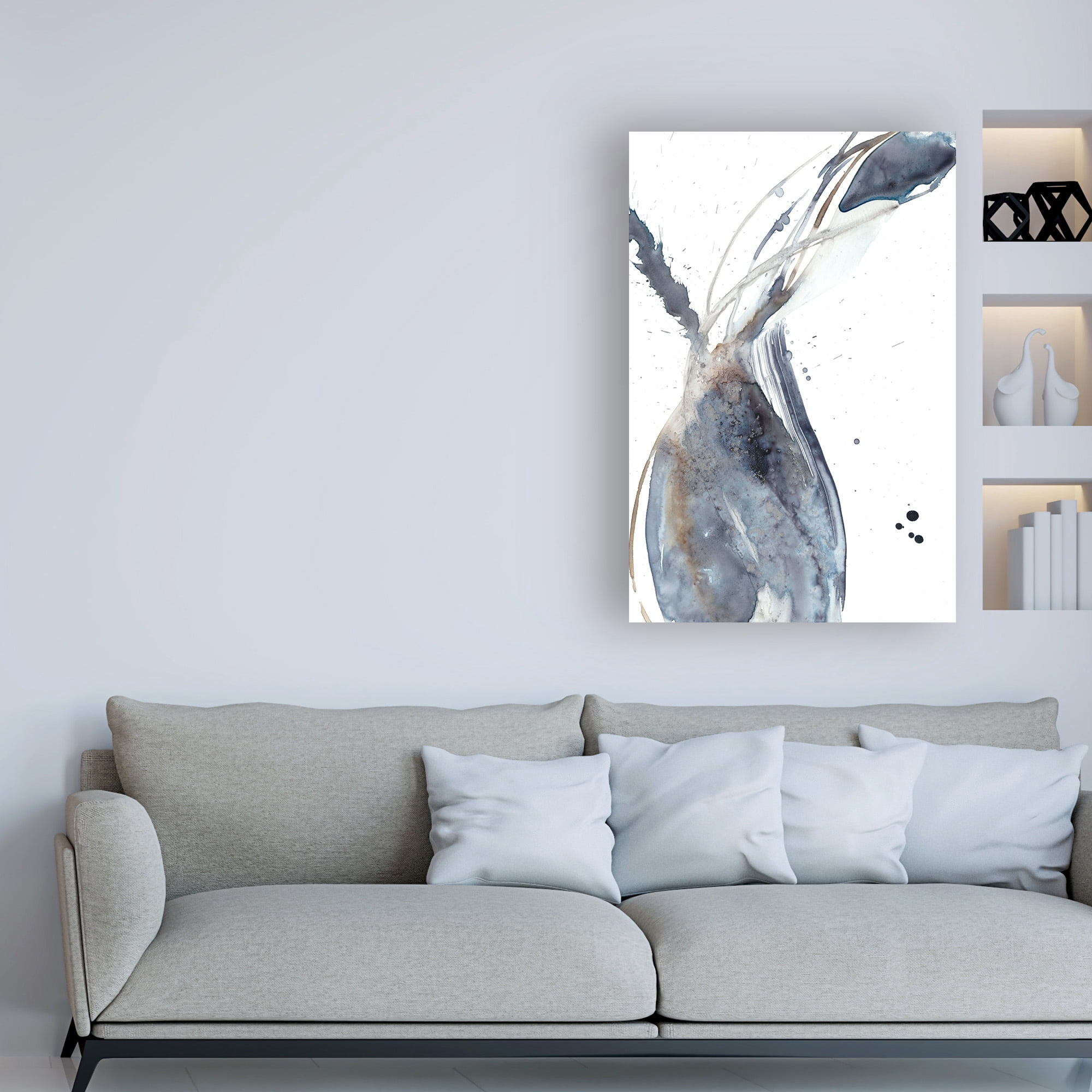 Trademark Fine Art 'Paynes Twist II' Canvas Art by Jennifer Goldberger