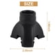 thumbnail image 5 of 2X Walking Stick End Tripod CANE TIP Self Standing Rubber NON-SLIP End Bottom, 5 of 5