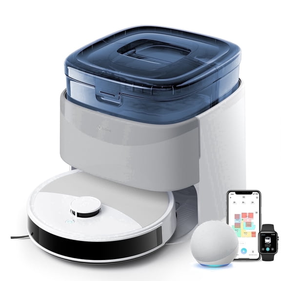 Lefant M3L Robot Vacuum and Mop, 12000Pa Suction, LiDAR Obstacle Avoidance, All-in-One for Pet Hair Carpet