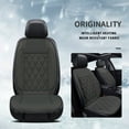thumbnail image 4 of 12V Car Seat Heater Pad Winter Warming Cushion Office Heating Mat Dual Temperature - Overheat Protection Portable Use(Gray), 4 of 5