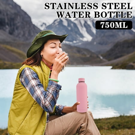 

BUTORY Sports Water Bottle with Chug Lid Vacuum Insulated Stainless Steel Double Walled Thermo Mug Metal Canteen Leakproof BPA Free