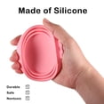 thumbnail image 3 of Destyer 2x Reusable Lids Covers For Pet Food Storage Wide Application Easy To Universal Can Toppers pink + sky blue 1Set, 3 of 5