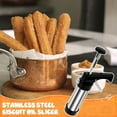 thumbnail image 3 of Wekvgz Cookie Press Kit Efficient Cookie Press Decorating Kit Stainless Steel Cookie Press Machine Detachable Cookie Press Maker with 13 Cookie Discs 8 Icing Nozzles for Biscuits Baking, 3 of 11