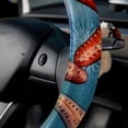 thumbnail image 5 of Starfish Printed 14.5 Inch PVC Leather Steering Wheel Covers for Car Wheel Styling - Auto Accessories and Steering Wheel Cover, 5 of 6