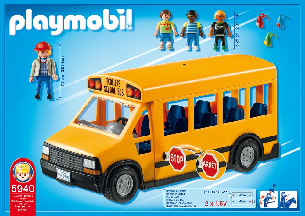 playmobil school bus walmart