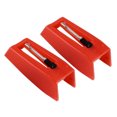 thumbnail image 3 of WHAMVOX 1 Paire Aiguille Rouge pour Gramophone Installation Facile Excellente Pièce de Rechange, 3 of 8