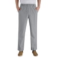 thumbnail image 2 of DayScoop Mens Pants Casual Trousers Big & Tall Summer Fashion Long Elastic Waist Drawstring Comfy Pocket Full Length Pants Plus Size, 2 of 6