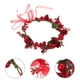 thumbnail image 2 of Diadema navideña con bayas (1 unidad), corona creativa, accesorio para el cabello, elegante diadema para novia, 2 of 8