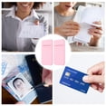 thumbnail image 3 of Homoyoyo 2Pcs Card Sleeves Self Adhesive Phone Wallet Card Holder Adhesive Pink, 3 of 6