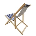 thumbnail image 3 of Adjustable Folding Chair / Ideal for Pool and Beach / Populus Wood Material, 3 of 4