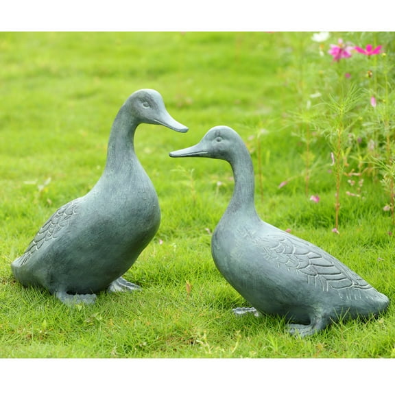 Lucky Duckies Garden Pair