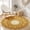 Color 3, variant on SPXUBZ Velvet Round Area Rug Solid Gold Yellow Luxury Embossed Style Circular Floor Mat Soft Non-Slip Accent Carpet for Living Room Bedroom Vintage Boho Home Decor Throw Rug