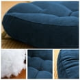 thumbnail image 6 of Anckoeil 15.7"×15.7" Chair Cushion Solid Color Seat Cushion Thickened Soft Corduroy Cotton Filled Chair Cushion Suitable for Kitchen Dining Chair Patio Cushion, 6 of 6