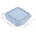 thumbnail image 2 of EXHUMKY Caja Organizadora Para Sandwich Y Pan Reutilizable Color Azul Para Uso En, 2 of 8