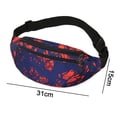 thumbnail image 2 of Retro Waist Bag for Men Women,Casual RunningBags，Adjustable for Travel Party Festival Hiking Sports, 2 of 5