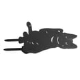 thumbnail image 3 of Cat Garden Stake, Wind Protection Decorative Black Cat Garden Sign  For Yard, 3 of 8