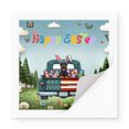 thumbnail image 2 of Happy Easter Doberman Pinscher American Flag Truck Bunny Ears Vinyl Sticker Doberman Dog Lover Gifts Waterproof Decal Art Decor - 03001, 2 of 5
