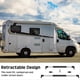 thumbnail image 3 of RV Screen Door Handle Grab Bar, Adjustable from 21-5/8 to 28-5/8 Inch, 3 of 5