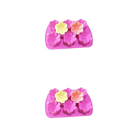 

2Pcs Large Rose Delicate Flower Silicone Cake Mold Chocolate Mould Candy Soap