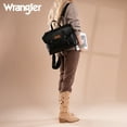 thumbnail image 4 of Wrangler Backpack Purse for Women Vegan Leather Fashion Anti Theft Convertible Backpack with Adjustable Strap, Black, 4 of 7