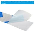 thumbnail image 4 of Uxcell Reflective Tape, 4"x33FT Waterproof High Visibility Warning Tape, Blue-white, 4 of 6