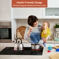 thumbnail image 6 of Built-In 30-in 4 Elements Smooth Surface (Radiant) Black Electric Cooktop Including Dual-Ring Element, 6 of 11