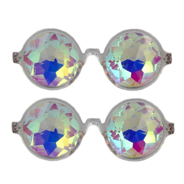 Lunettes de Cosplay Kaléidoscope Premium Meilleures Lentilles de Diffraction Rave