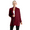 Burgundy, variant on Simlu Long Sleeve Lightweight Cardigan Sweater for Women with Pockets Reg. and Plus Size