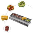 thumbnail image 6 of Gas Grill BBQ Gas Grills 8 Burner BBQ Grill Outdoor Party Cooker Stainless Steel Barbecue Grill Commercial Gas Grill Burners Cooker Smokeless for Camping Picnics, 6 of 11