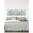 thumbnail image 6 of Marmont Hill Series of Colorful Flowers Canvas Wall Art, 10" x 30", 6 of 7