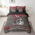 thumbnail image 3 of Erosebridal Football 7 Pieces Bedding Set American Football Twin Comforter Set with Sheets Teens Room Decor Sports Bed in a Bag Football Helmet Bed Set, 3 of 5