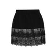 thumbnail image 5 of KOMOO Lace Mesh Layering Skirt Fake Tops Skirt Hem Crochet Lace Trim Clothing Match Lower Hems, 5 of 9