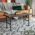 thumbnail image 2 of Restore Trail Brown Solid Wood End Tabletop, 2 of 10