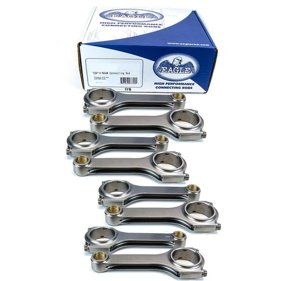 Eagle Specialty Products ESPCRS6605F3D 6.60 in. 4340 Forged H-Beam Connecting Rod Set for Ford 429 & 460