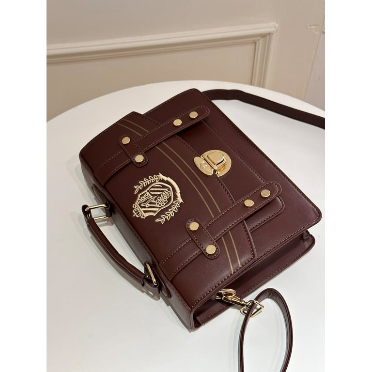 Leather Ita Bag Shoulder Style Everyday Messenger School bag With Strap Cosplay Purse Bag Display Kawaii Handbag Cute Laptop Computer Travel
