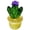 CL11, variant on Piwvid Desktop Ornament, Cactus Car Center Console Decoration with Transparent Resin Craft Design for Home, Office, Desk, Shelf and Tabletop