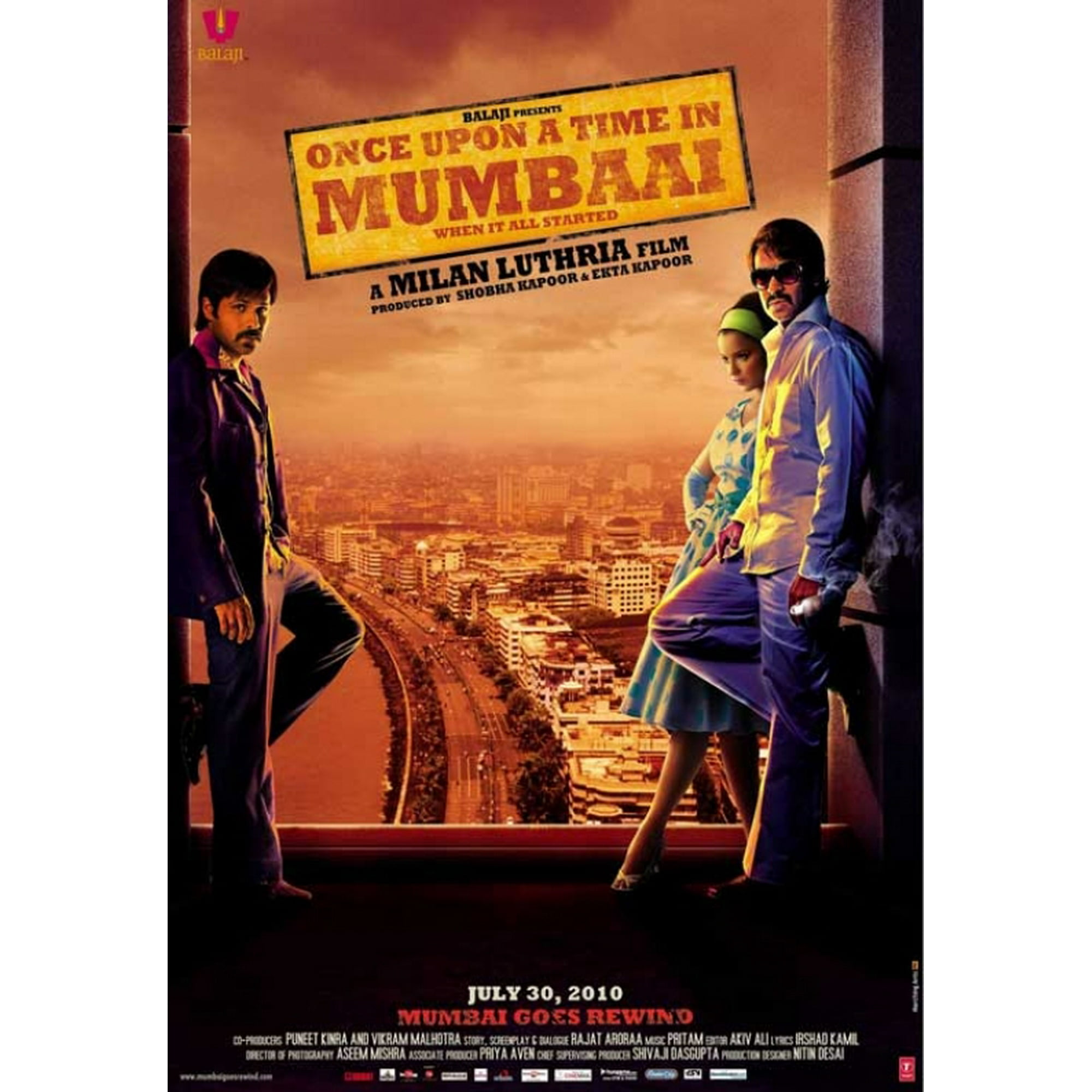 Once Upon a Time in Mumbai Movie Poster (11 x 17)