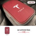 thumbnail image 3 of Fundas para consola central de coche, alfombrilla suave para reposabrazos, accesorios de estilo para Tesla Model 3 YSX 2021 Roadster Cybertruck Juguete, 3 of 5