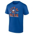 thumbnail image 2 of Men's Royal New York Islanders Ice Cluster T-Shirt, 2 of 4